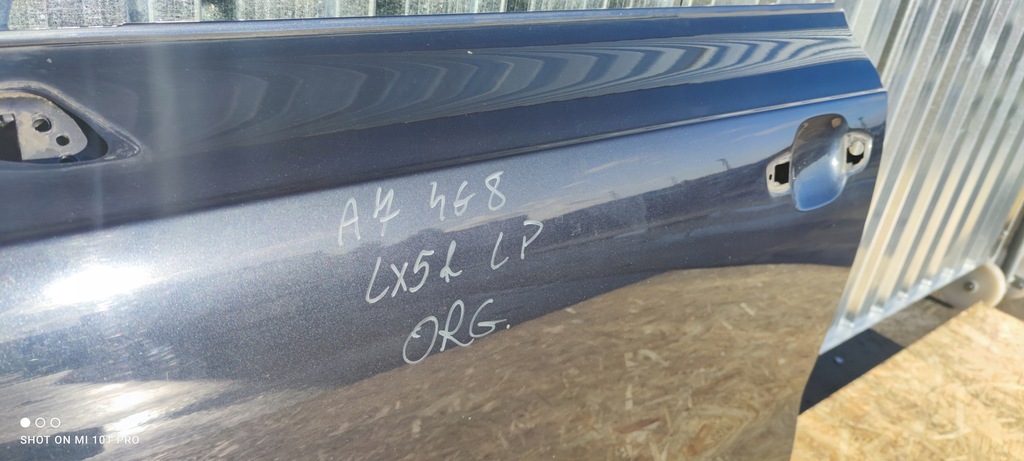 фото №11, Двері лівий перед audi a7 4g8 lx5r оригінал !!!