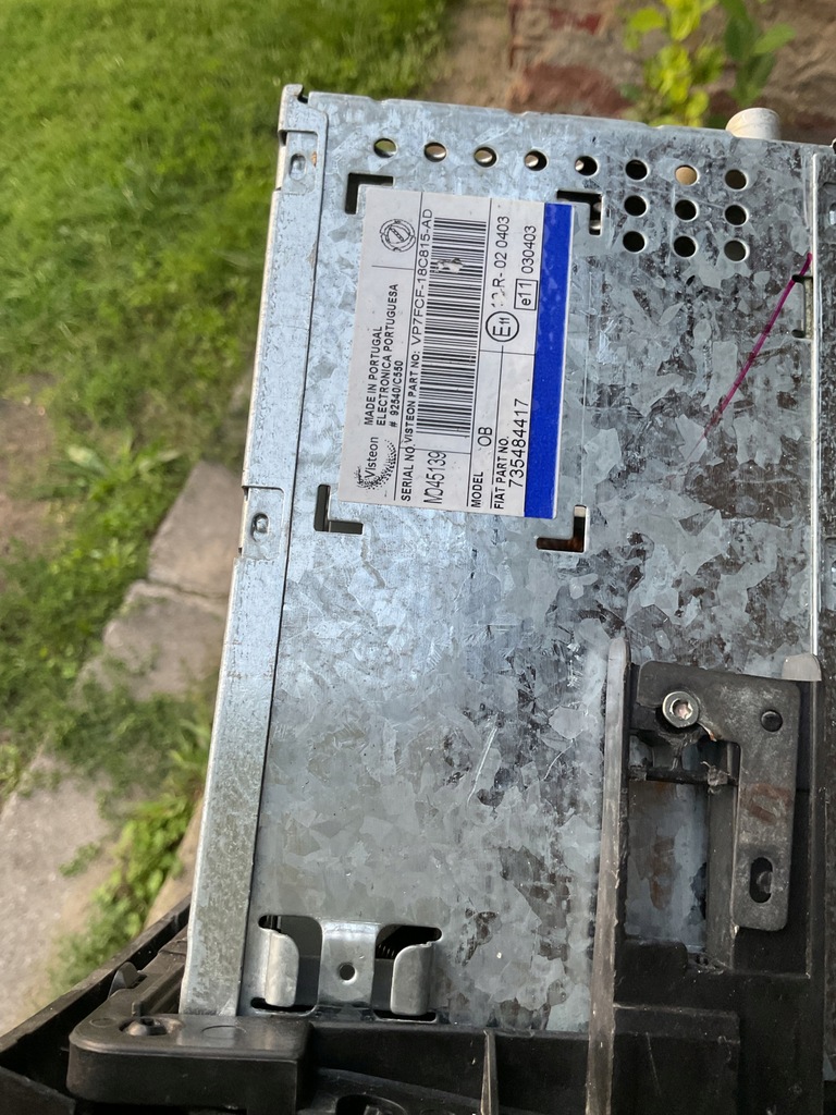 фото №4, Радио радиопроигрыватель cd 735484417 fiat bravo 2 ii 07-11