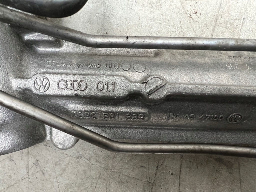 фото №8, Трансмісія рейка рульова audi a8 d4