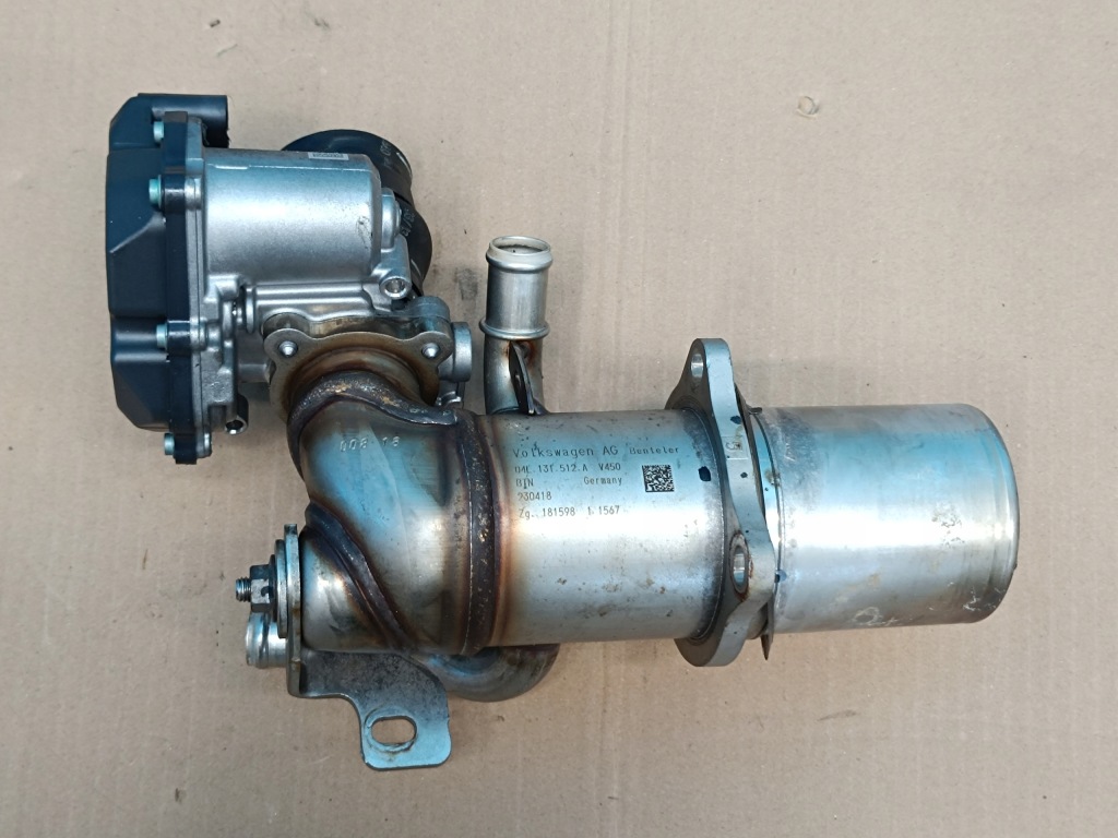 фото №9, Audi a5 f5 sportback 2.0 tdi 140kw 2018 r радиатор выхлопных газов egr 04l131512a