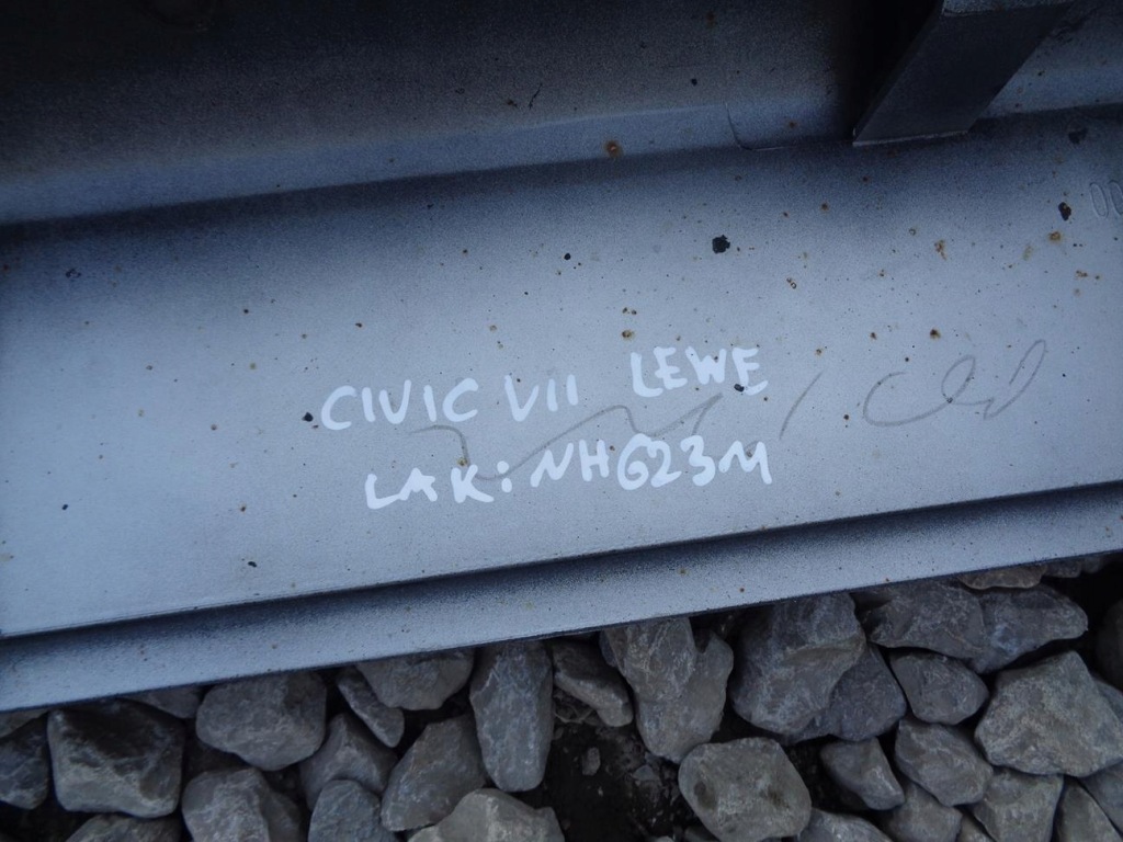 фото №12, Накладка молдинг поріг поріг лівий honda civic 7 vii lift hb 5d 04- nh623m