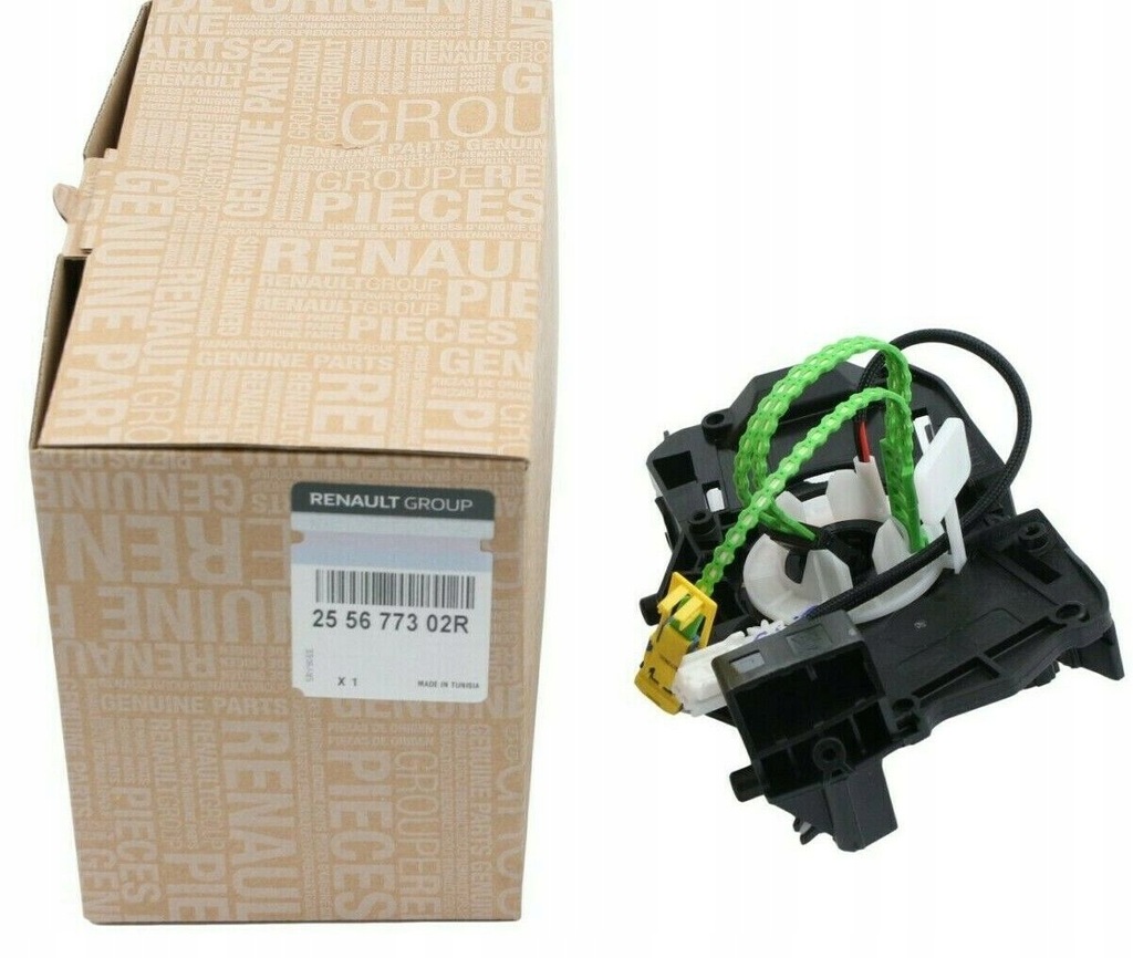 фото №1, Оригинальный номер шлейф лента подушки безопасности renualt clio iv twingo ii captur 255677302r