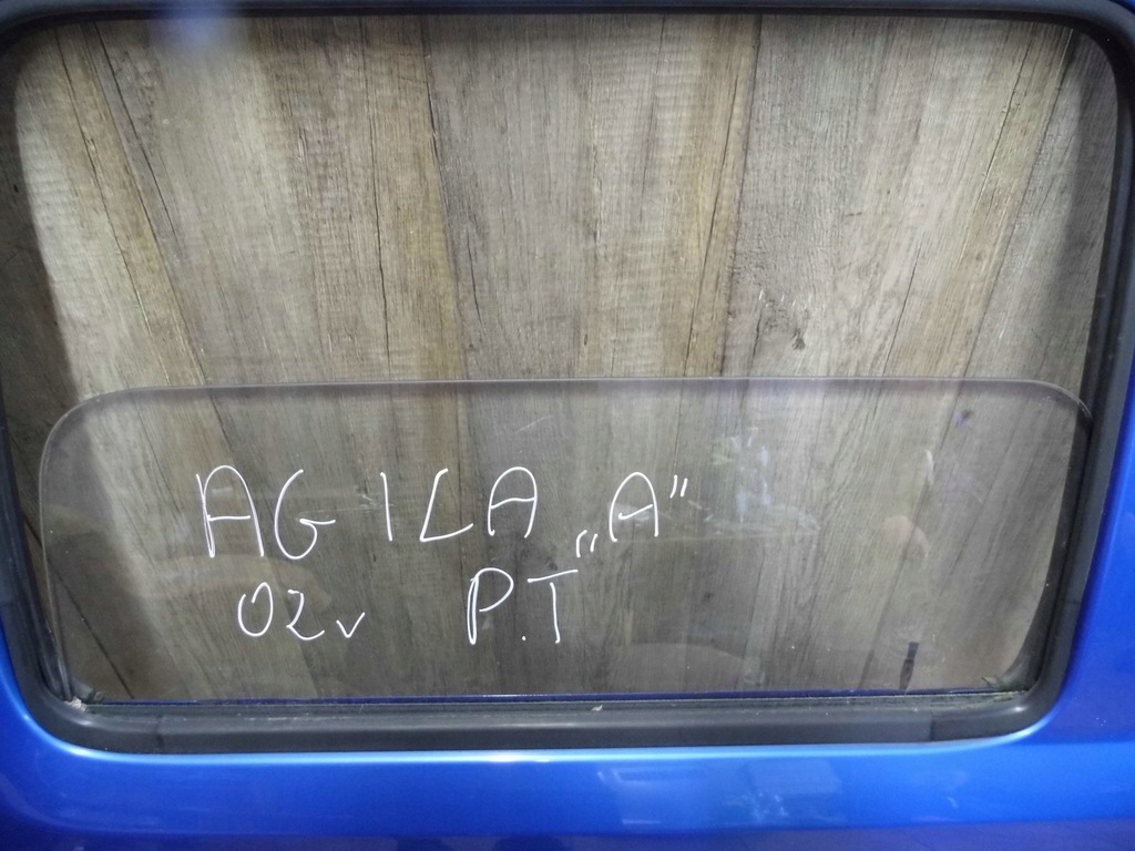 фото №1, Opel agila a 1.2b 02' скло правий задня