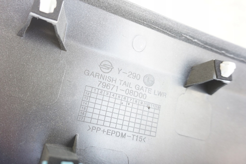 фото №6, Ssang yong rexton накладка кришки nowa oryg