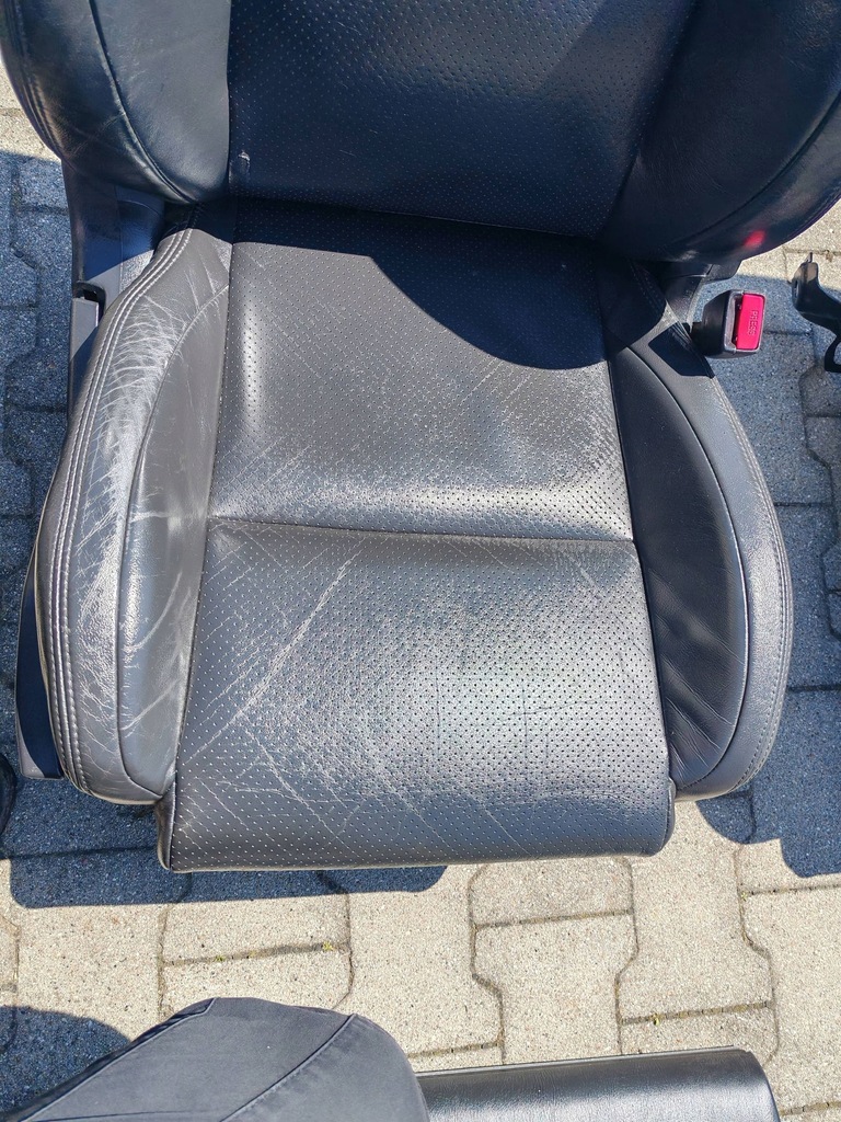 фото №10, Subaru impreza ii gd forester sg сиденья заднее сиденье обшивки комплект кожа