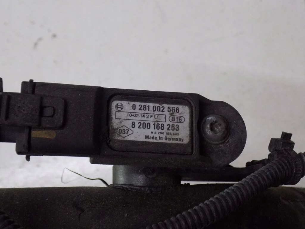 фото №6, Renault scenic iii труба інтеркулер датчик map