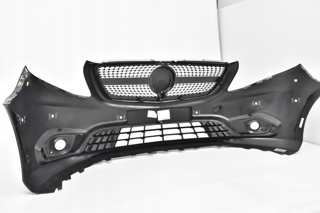 Mercedes vito 447 w447 обычный бампер передний на противотуманная фара окрашенный с Разборки