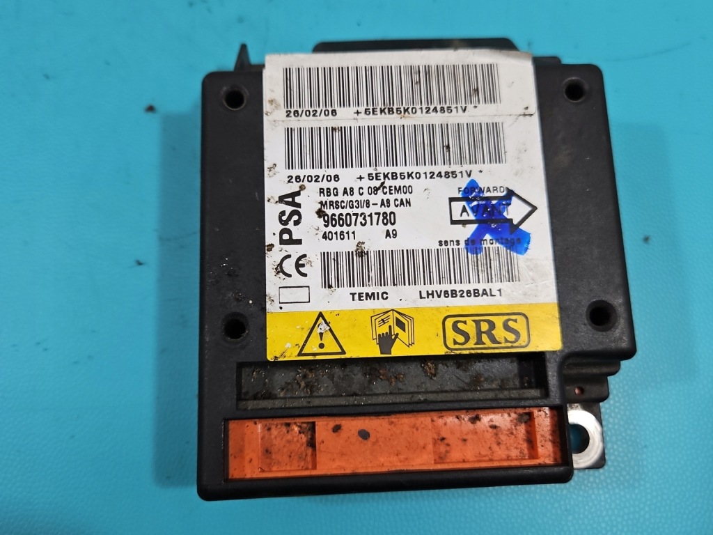 Купить Блок управления подушек подушка безопасности citroen c3 1 9660731780