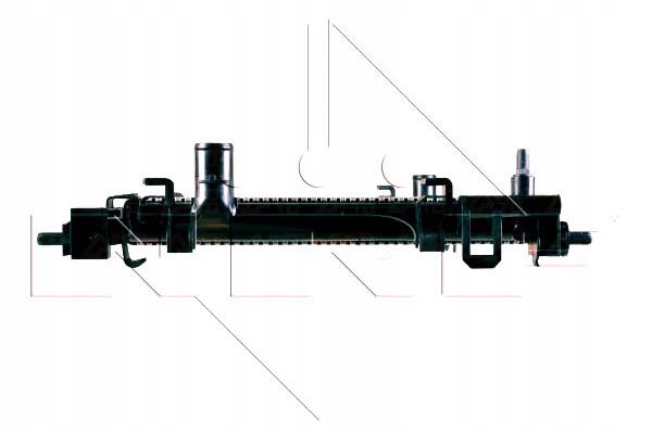Купить Nrf радиатор opel corsa d 10-, adam 12- nrf