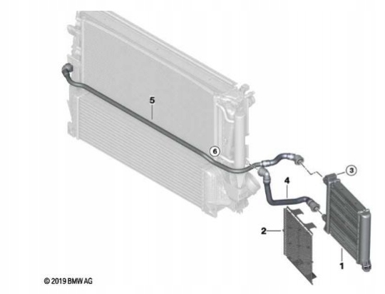 фото №5, Шланг води труба патрубок org bmw 7617375