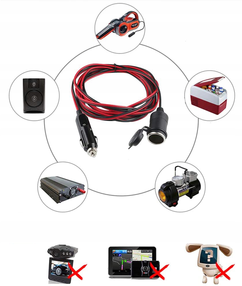 фото №3, Przedłużacz разъём прикуривателя штекер кабель 4m