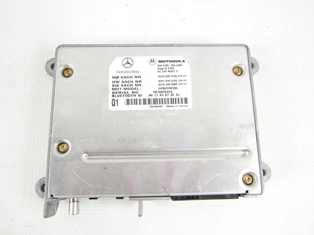фото №1, Модуль bluetooth mercedes w221