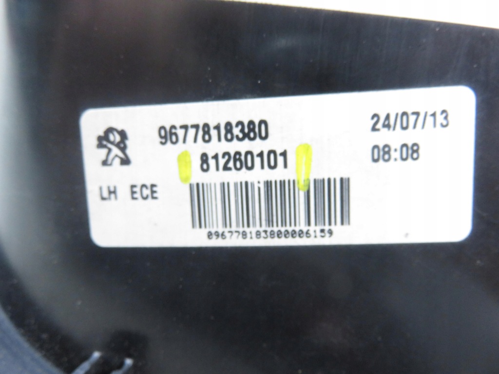 фото №8, Лампа ліва задня кришка багажника peugeot 308 ii 81260101 9677818380