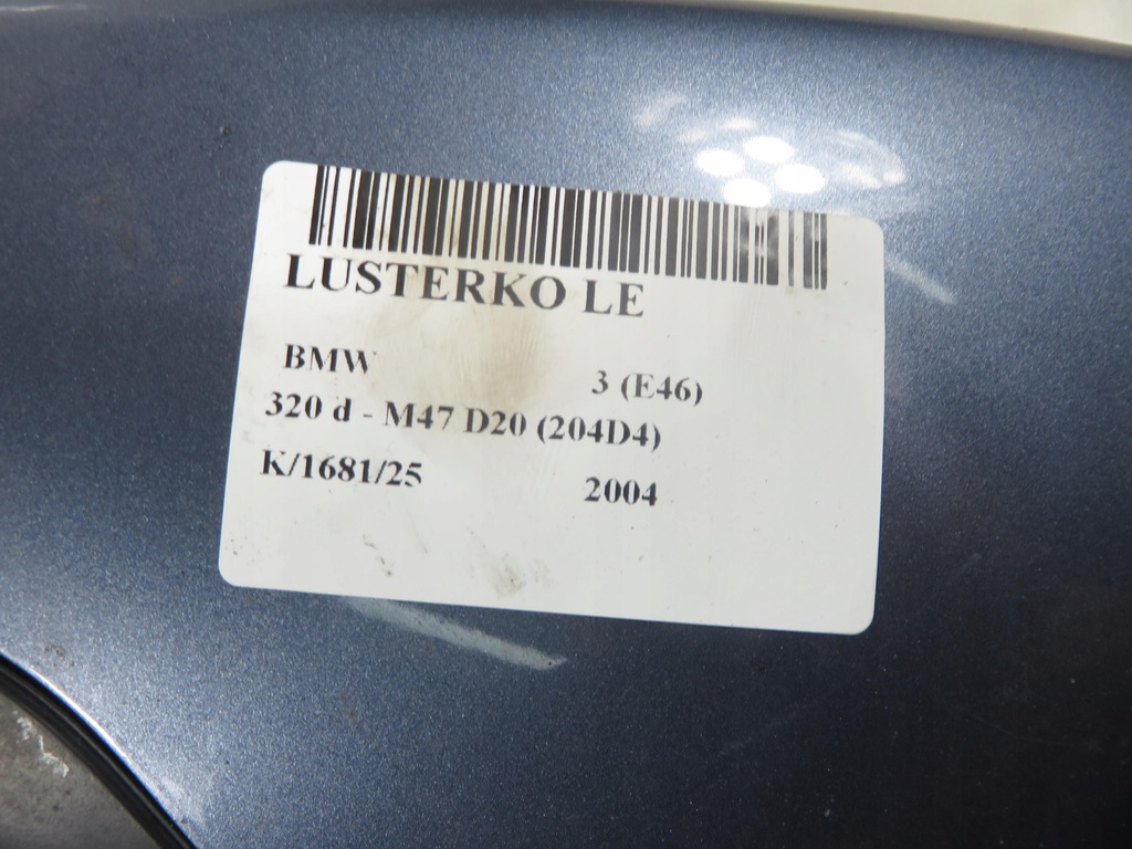 фото №6, Дзеркало ліва bmw 3 e46 5 pin