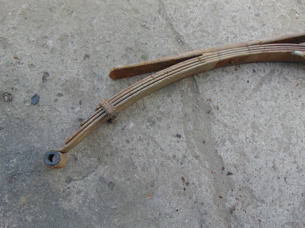 фото №6, Рессора задняя 5 рессорный isuzu d-max lift 2007-