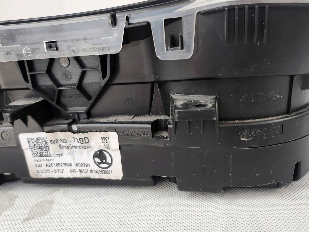 фото №7, Skoda fabia iii 2018 прилади, прилади