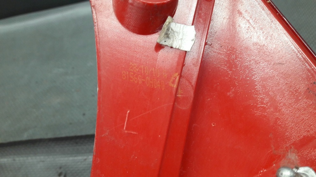 фото №13, 81560-0h040 лампа левый задняя peugeot 107