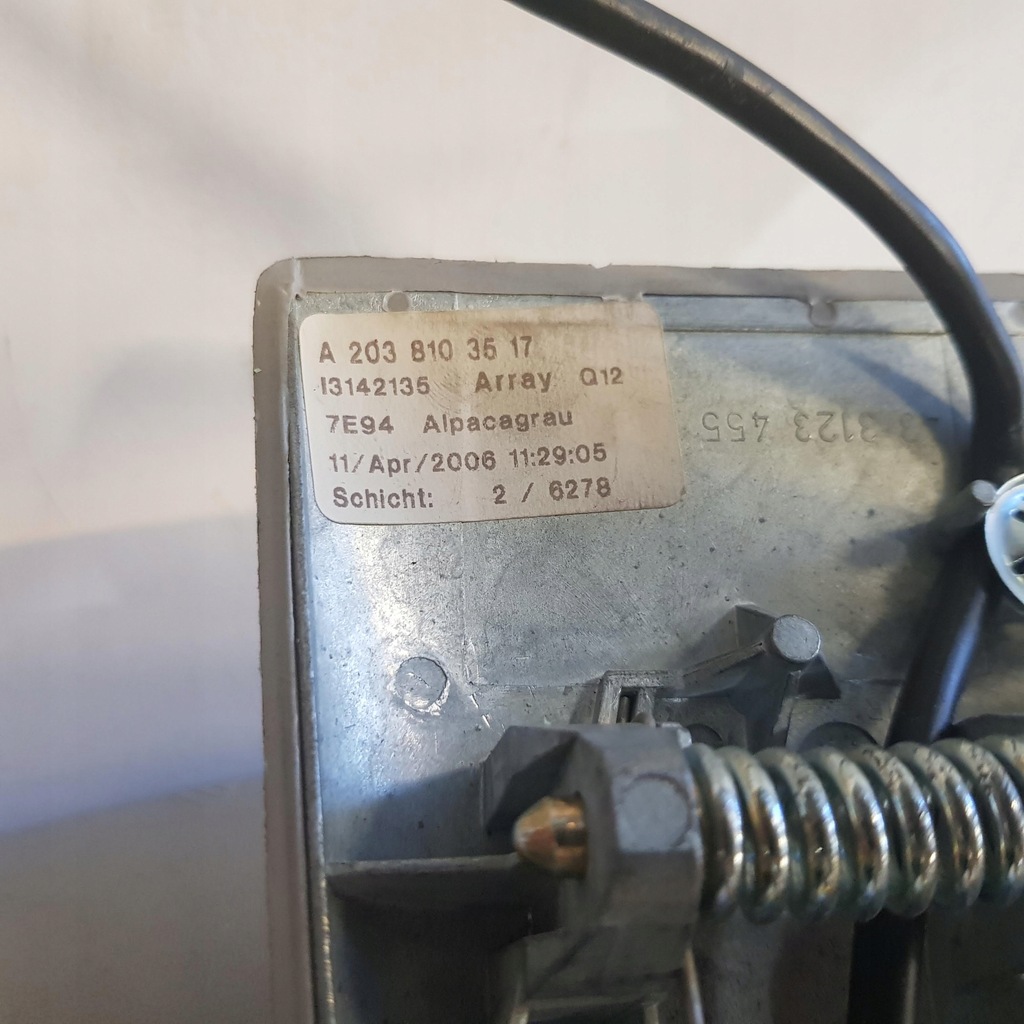 фото №5, Mercedes c klasa w203 дзеркало внутрішнє