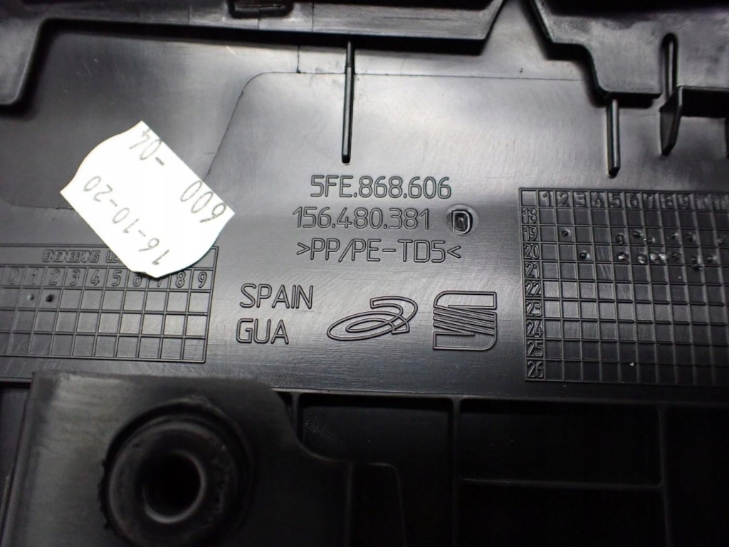 фото №7, Обшивка оббивка двері правий задня 5fe868606 seat leon iv kl 5f kombi 20r