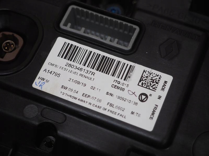 фото №2, Дисплей экран навигации renault clio v