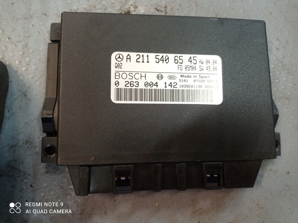 фото №1, Модуль pdc mercedes w211 a2115406545
