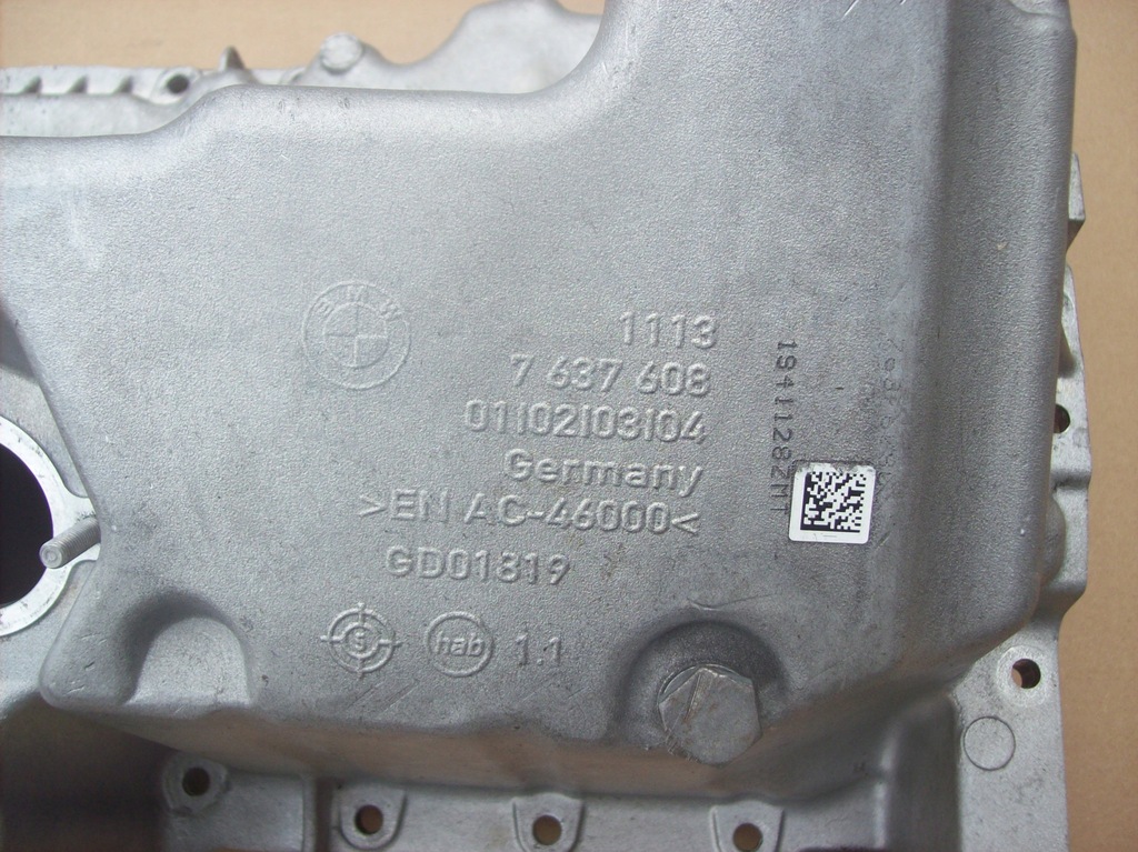 фото №6, Bmw f15 x5 f16 x6 піддон масляна 7637608 4.0ex n20