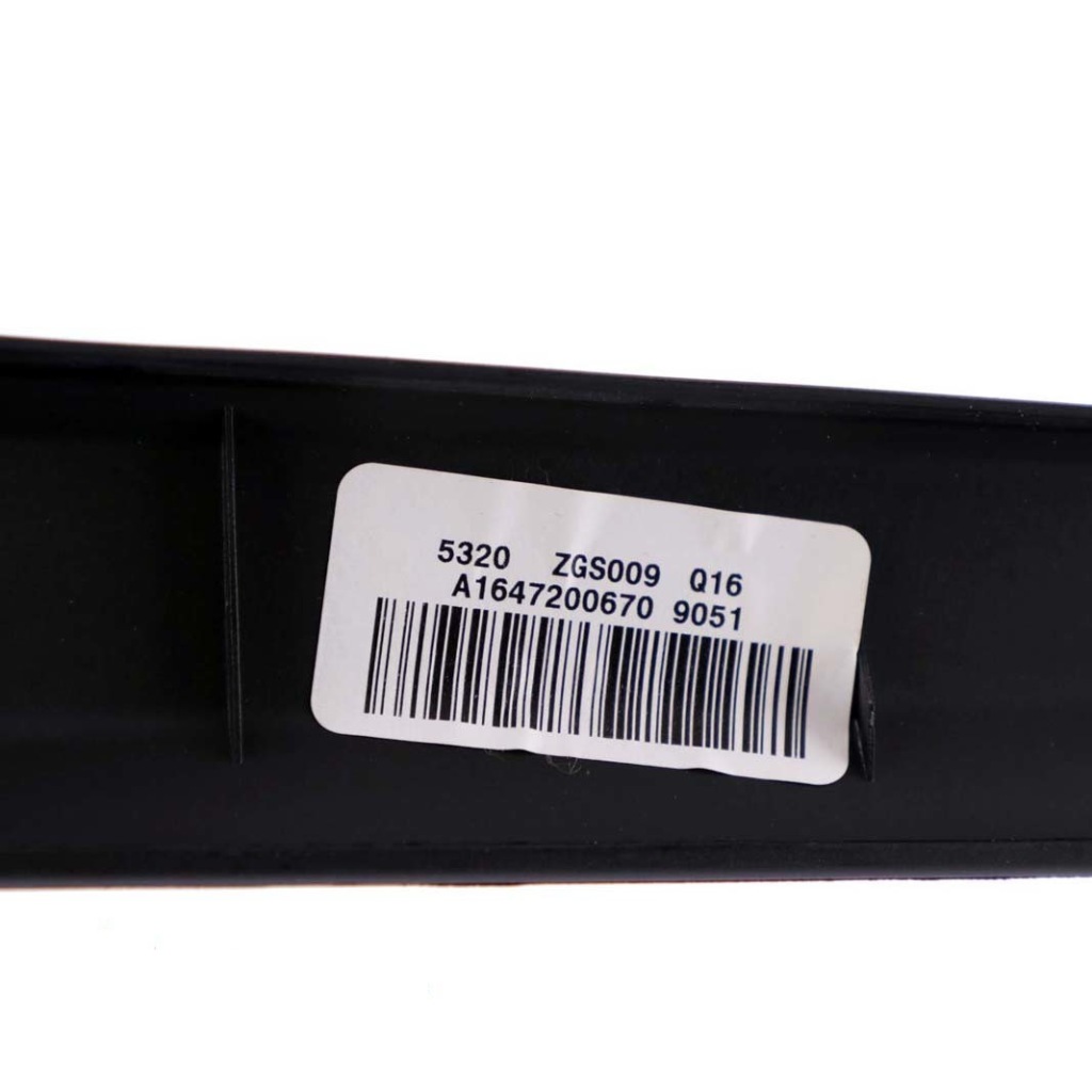 Купити Mercedes ml w164 захист молдинг скло двері правий перед чорний a1647200670