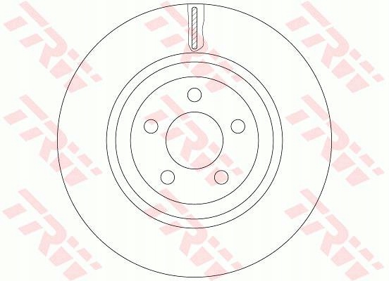 фото №4, Тормозные диски тормозные перед trw df6244s