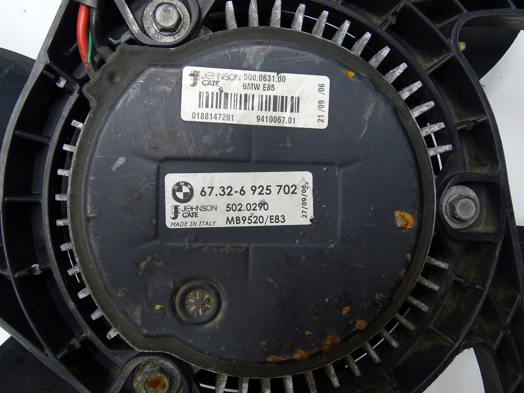 фото №7, Вентилятор радіатора 2.0 d 6925702 bmw x3 e83