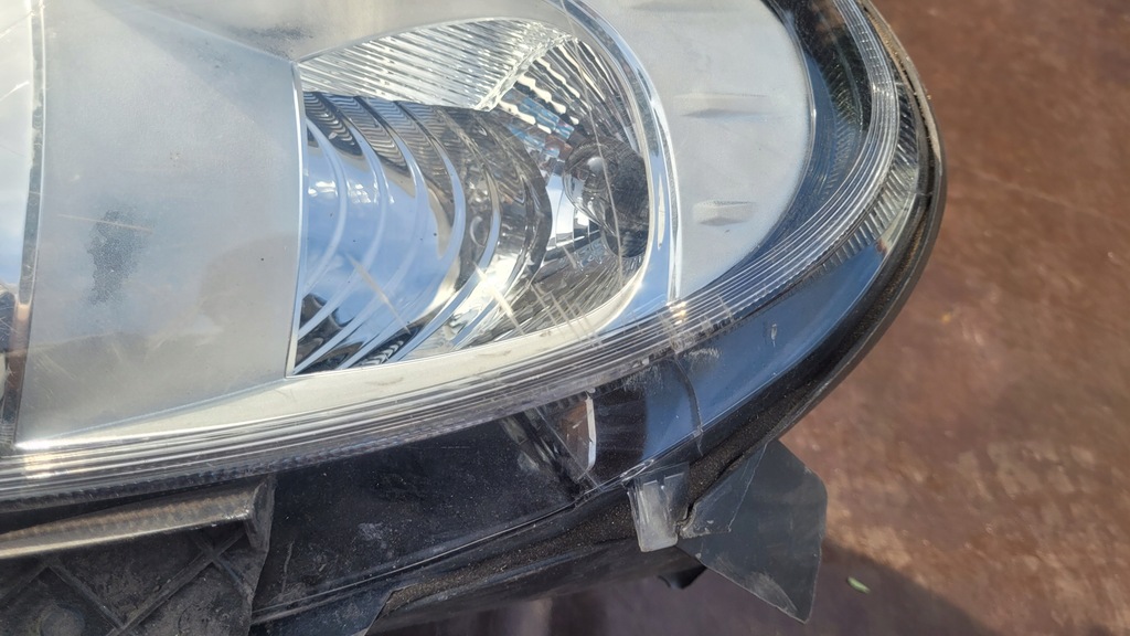 фото №7, Fiat grande punto evo 09- лампа ліва перед фара лівий / 1612