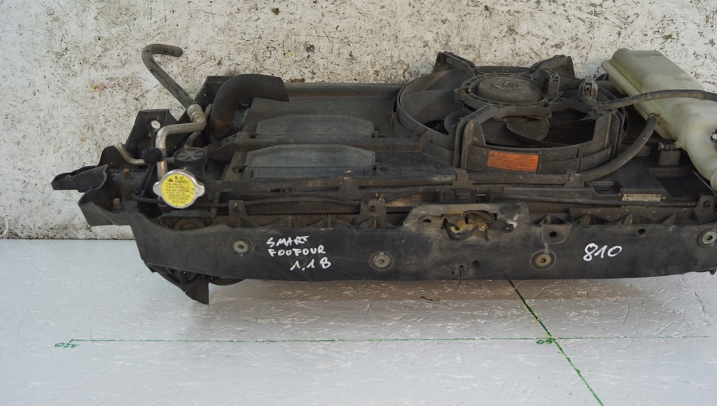 фото №13, Smart forfour комплект радиатор вентилятор 1.1b