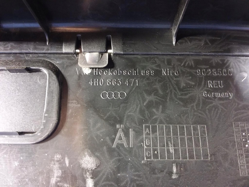 фото №5, Audi a8 d4 4h захист поріг багажника 4h0863471