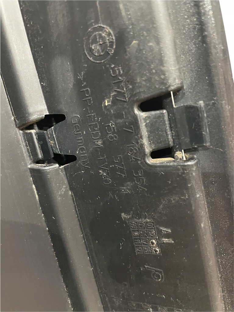 фото №7, Bmw оригинальный номер 7184354 молдинг порог порог