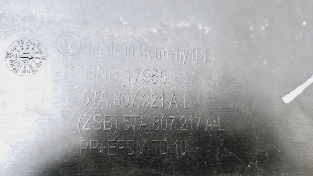 фото №8, Бампер передній перед vw touran ii 5ta807221a