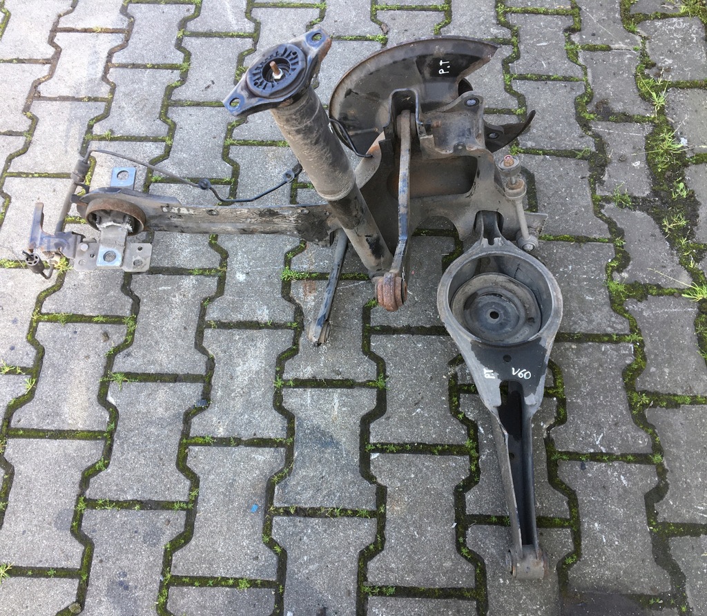 фото №6, Volvo v60 10- 13- lift 2.0 d поворотний кулак важіль амортизатор правий задня комплект