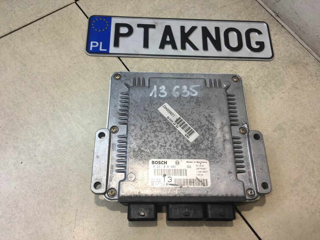 фото №5, Блок управления двигателя c5 i 2.0 hdi 0281010808