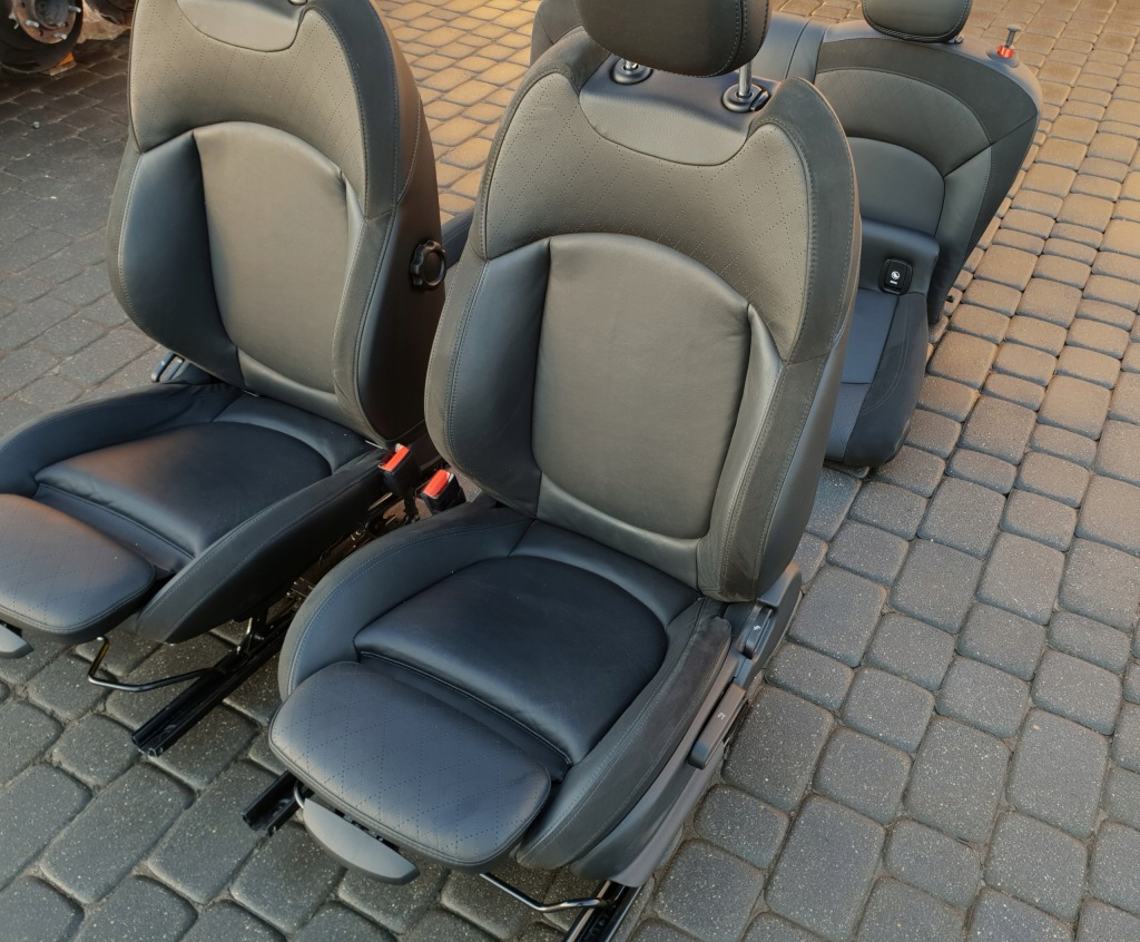 Середина салон оббивка сидіння заднє сидіння обшивки шкіра jcw mini f54 f55 56 kpl в Україні