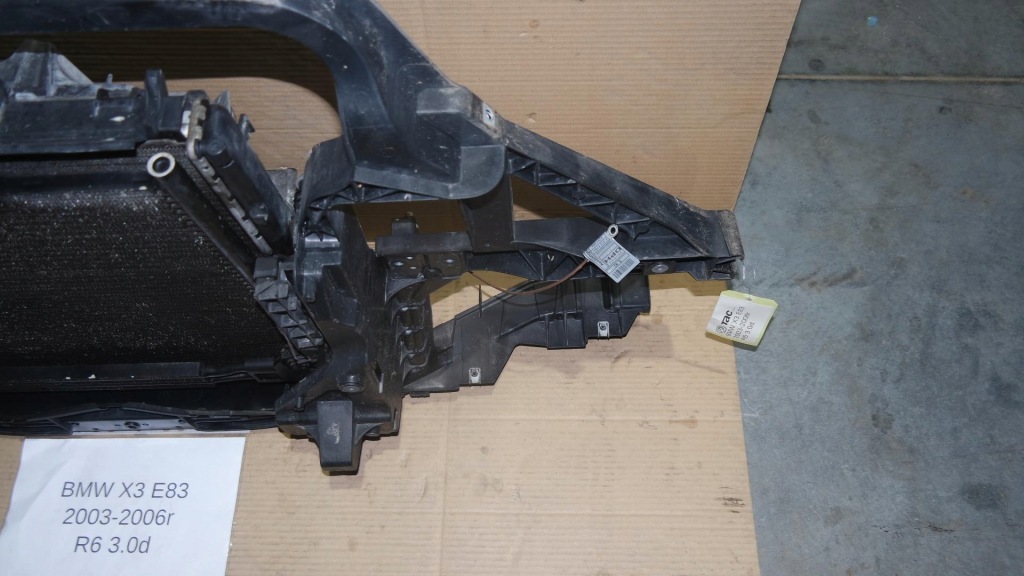 фото №3, Pas передній радіатор bmw x3 e83 3.0 d r6