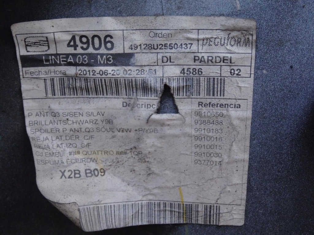 фото №14, Audi q3 8u 11-14 бампер перед передній kompletny решітка радіатора решітка радіатора ly9k