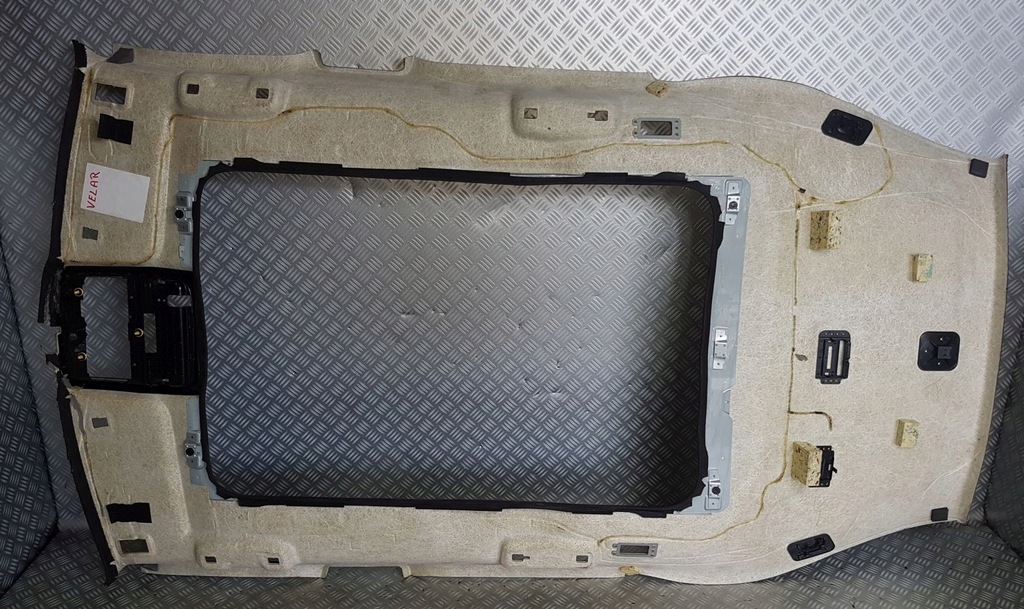 фото №5, Range rover velar потолок czarna alcantara панорама