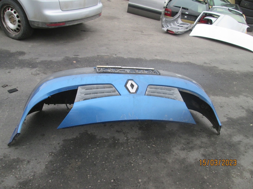 фото №6, Бампер передний renault scenic ii 03-05 niebieski
