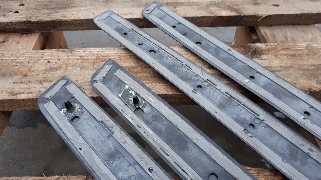 фото №10, S4 b8 lift a4 накладки накладки пороговые sline