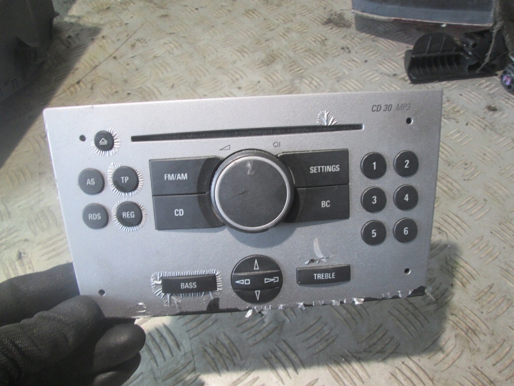 фото №1, Радіо cd opel tigra b 7643104317 13167830fh