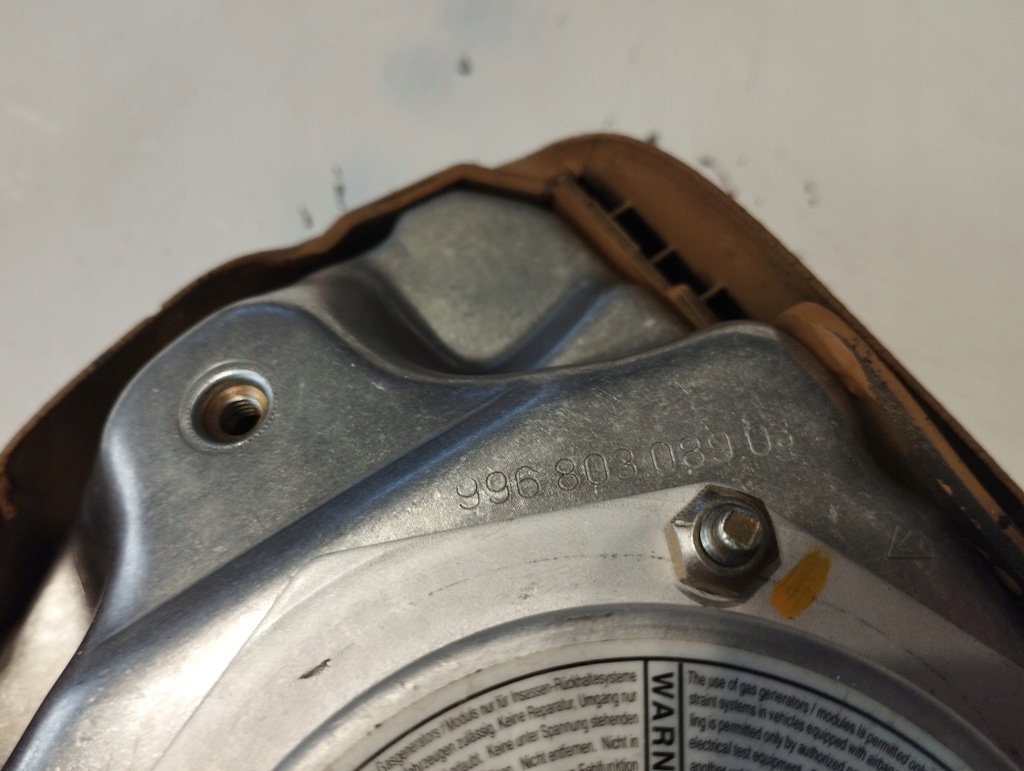 фото №10, Подушка водителя porsche boxster 986 996 911