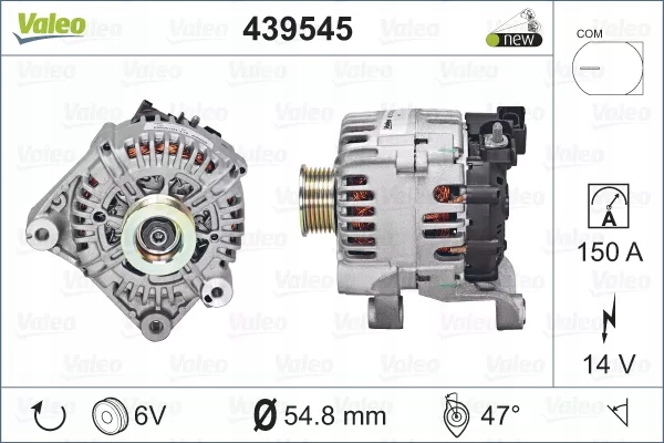 Генератор bmw 3 3,0d 06- valeo Цена