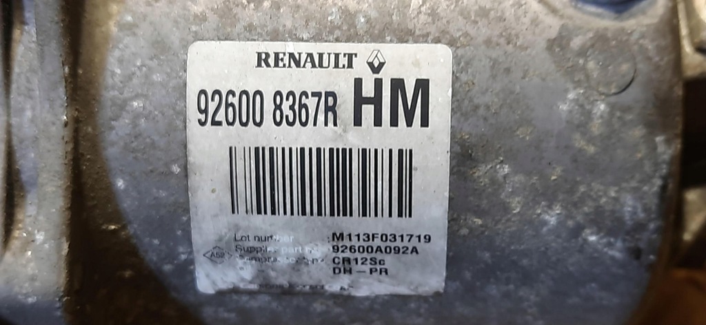 фото №6, Компресор кондиціонера компресор 1.2tce dacia duster i 926008367r