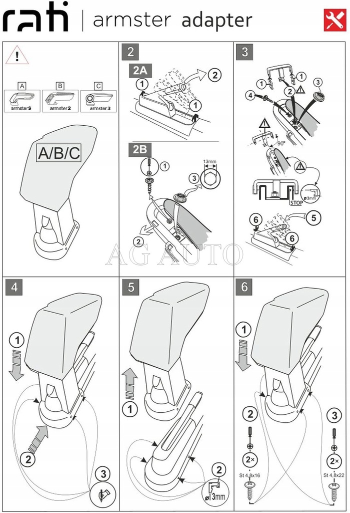 фото №13, Подлокотник ford fiesta 2005-2008 tylko адаптер