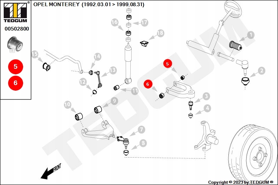 фото №12, Tedgum 00502800 підшипниковий вузол, важіль