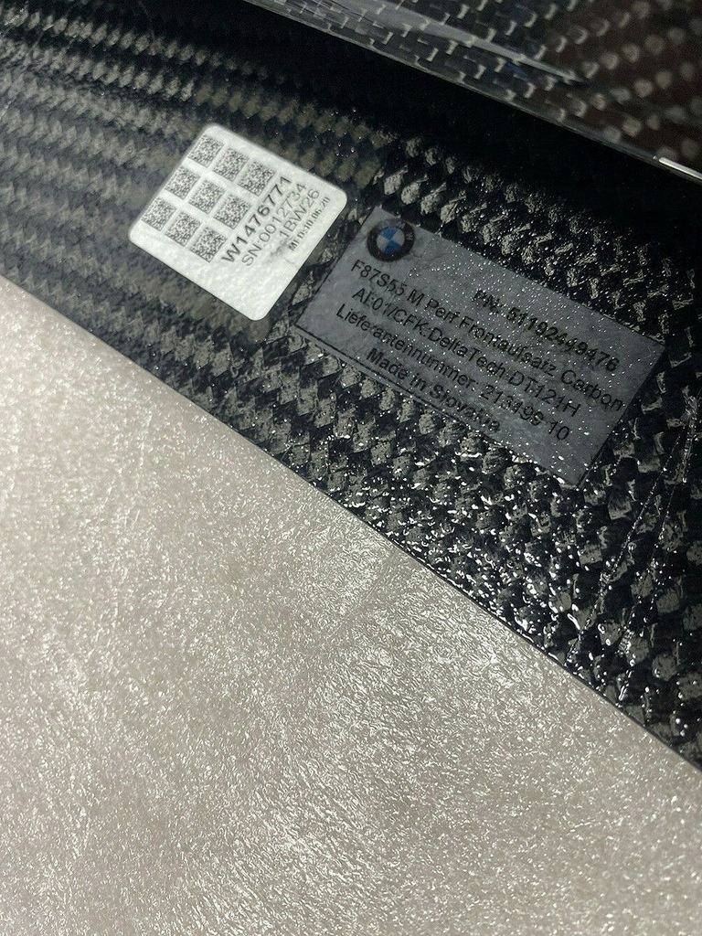 фото №6, Оригинальный номер bmw m2 competition f87 performance накладка-спойлер карбон