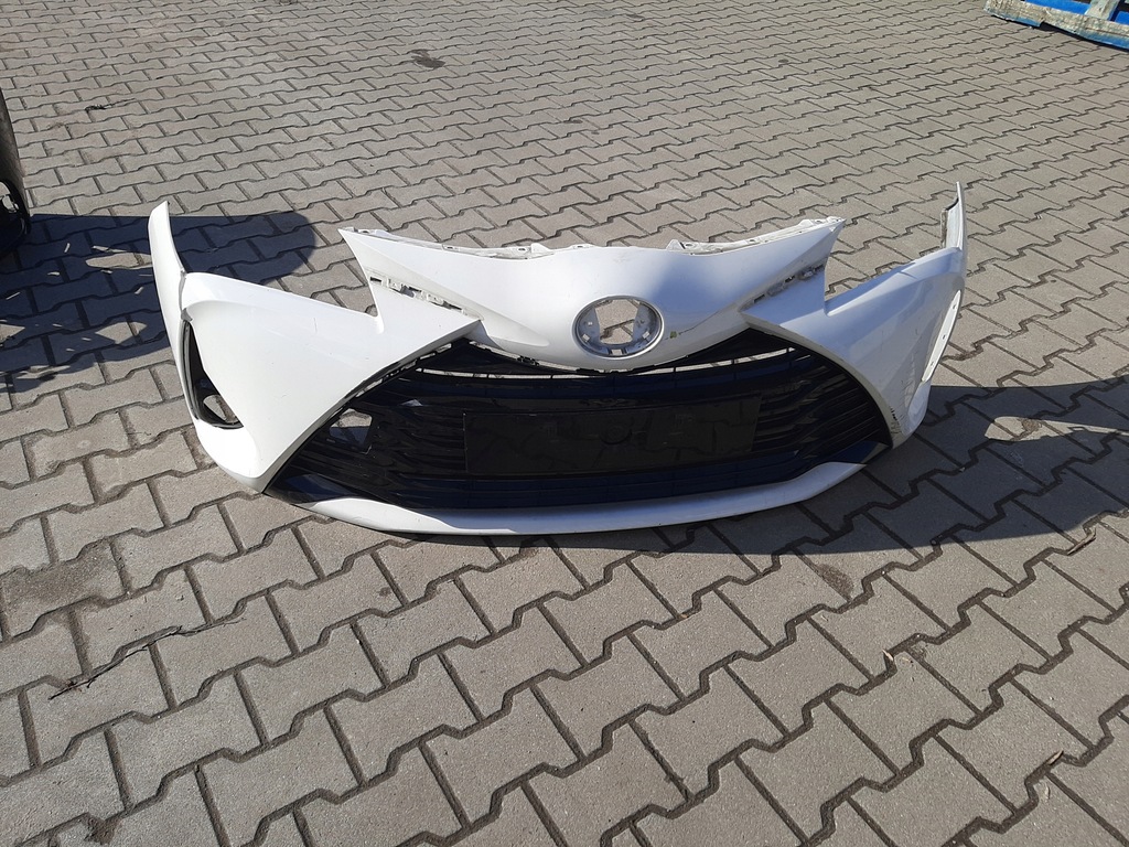 фото №1, Бампер передний решётка радиатора toyota yaris 2017-2019